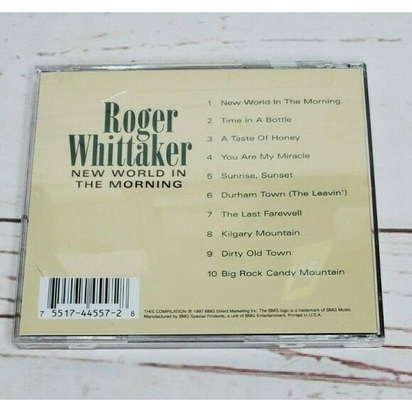 Vintage Roger Whittaker New World in the Morning Vocal 1 Disc CD - Picture 3 of 9